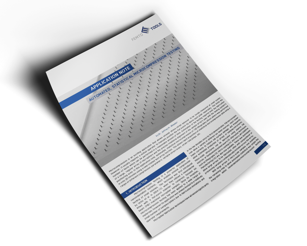 Application Note on Automated Micropillar Compression